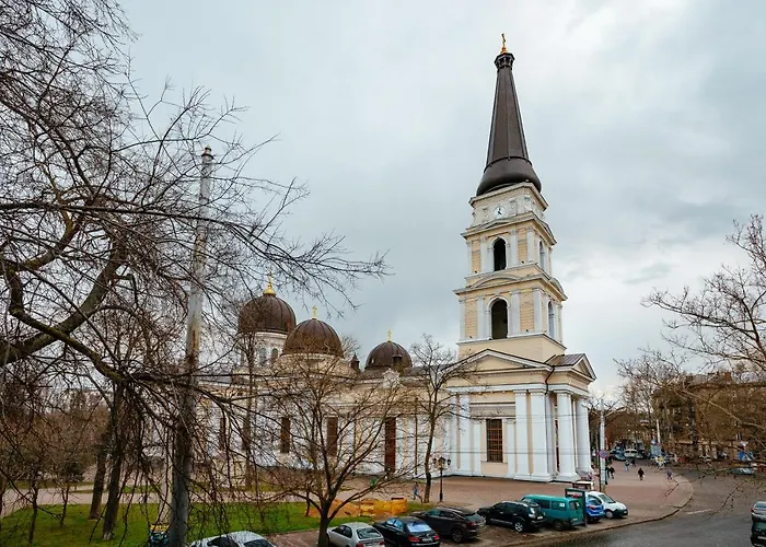 דירה New! Luxury In The Center Of Overlooking Deribasovskaya Str. Price! אודסה